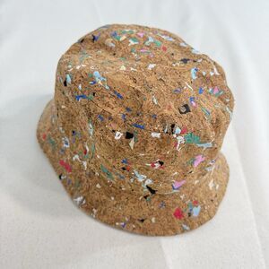 Kangol Cork Bucket Hat Tan Multicolor Size Large Unisex